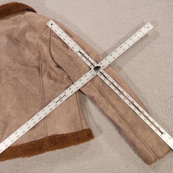 Alpine Swiss Brown Bomber Jacket - Picture 10 of 16